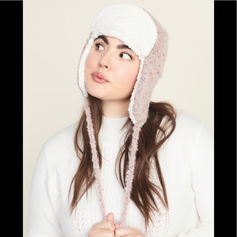 Mauve Trapper Hat